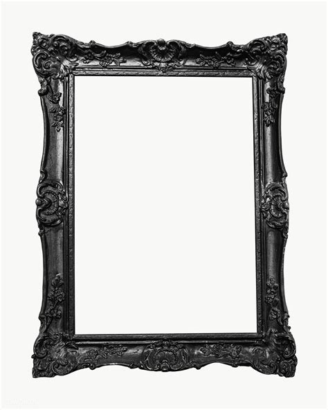 black victorian picture frames